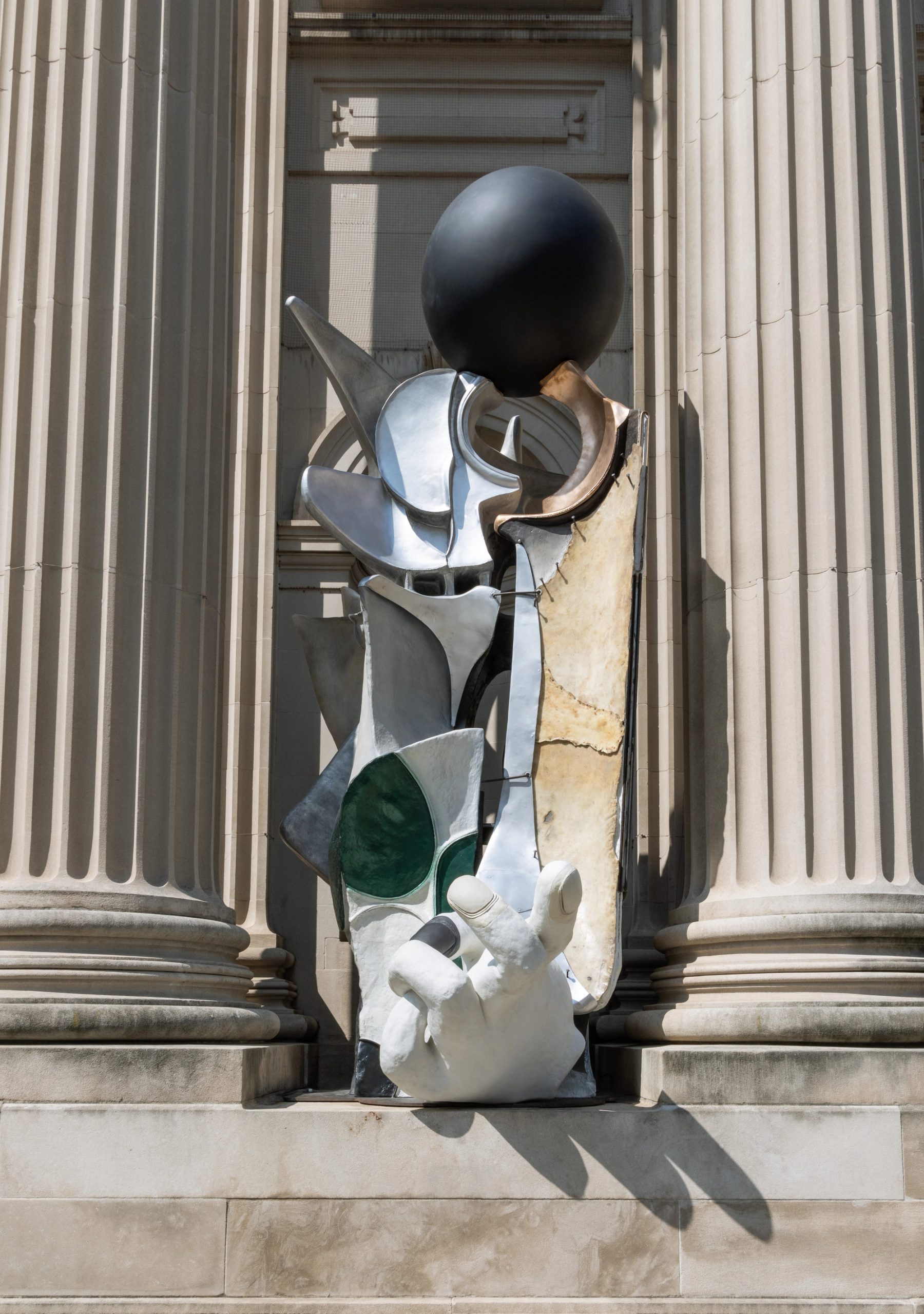Liu Wei installation at the Metropolitan Museum of Art
