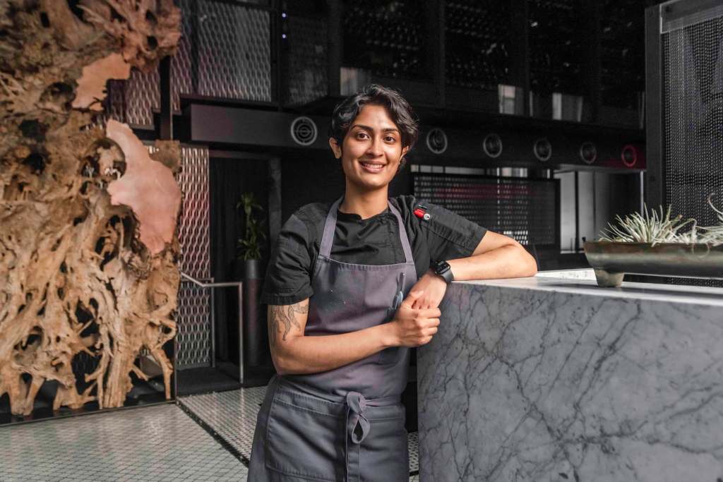 Chef Rasika Venkatesa at Mythily in Williamsburg