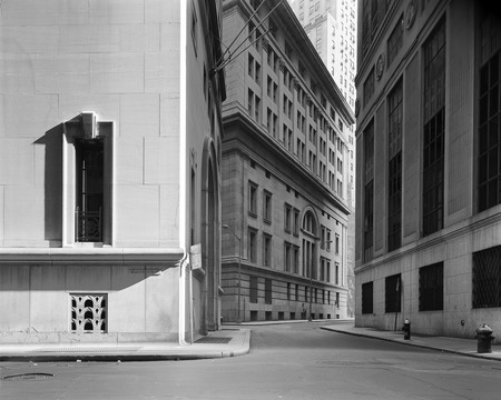 Black-and-white photograph from Baldwin Lee’s New York series, Beaver Street, 1975–1979.