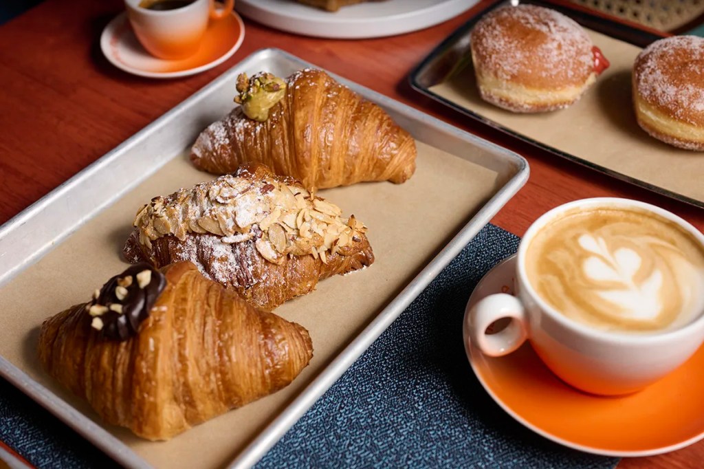 Croissants at Boogie Bakery and Bistro