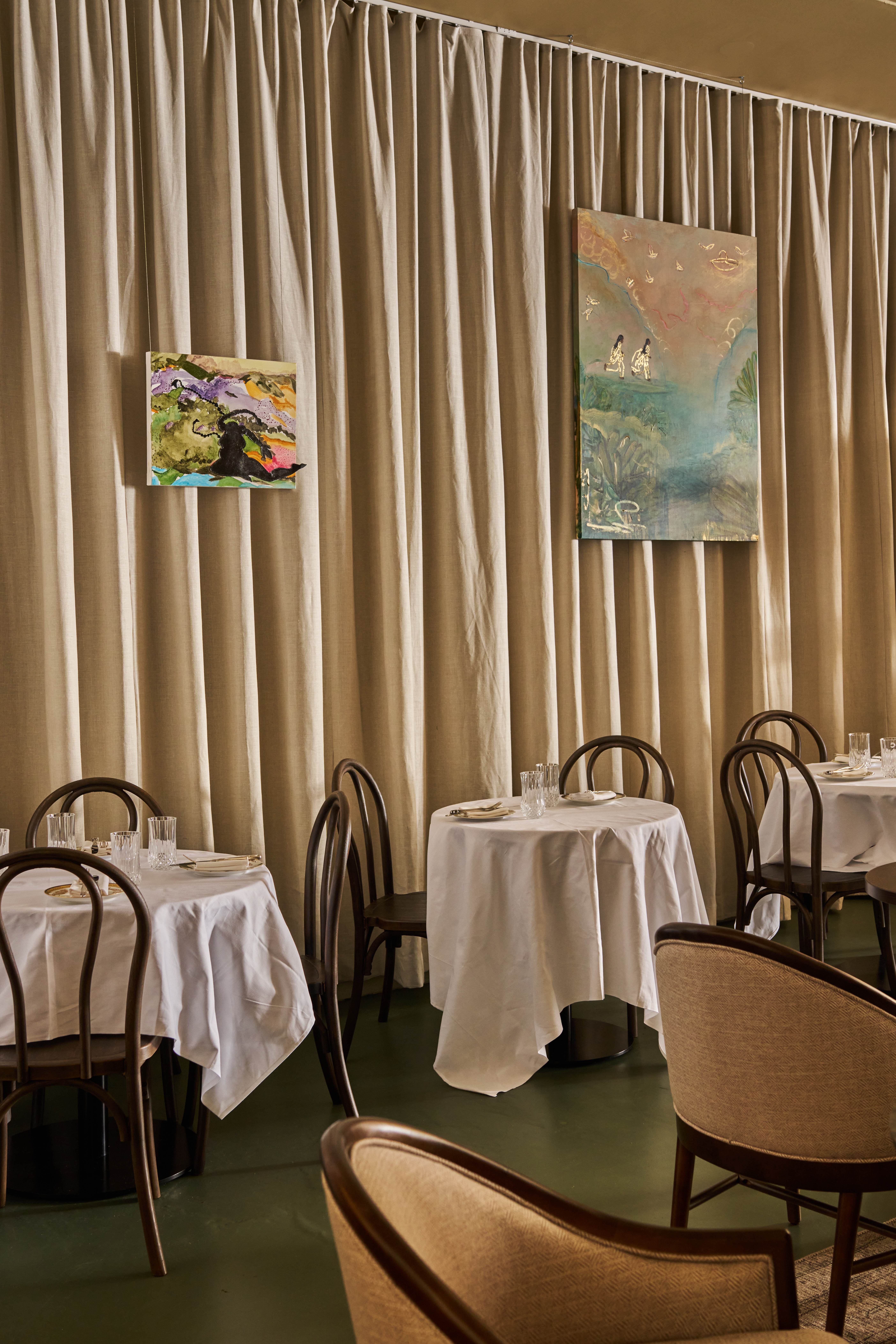 Interior of Calabash in the West Village
