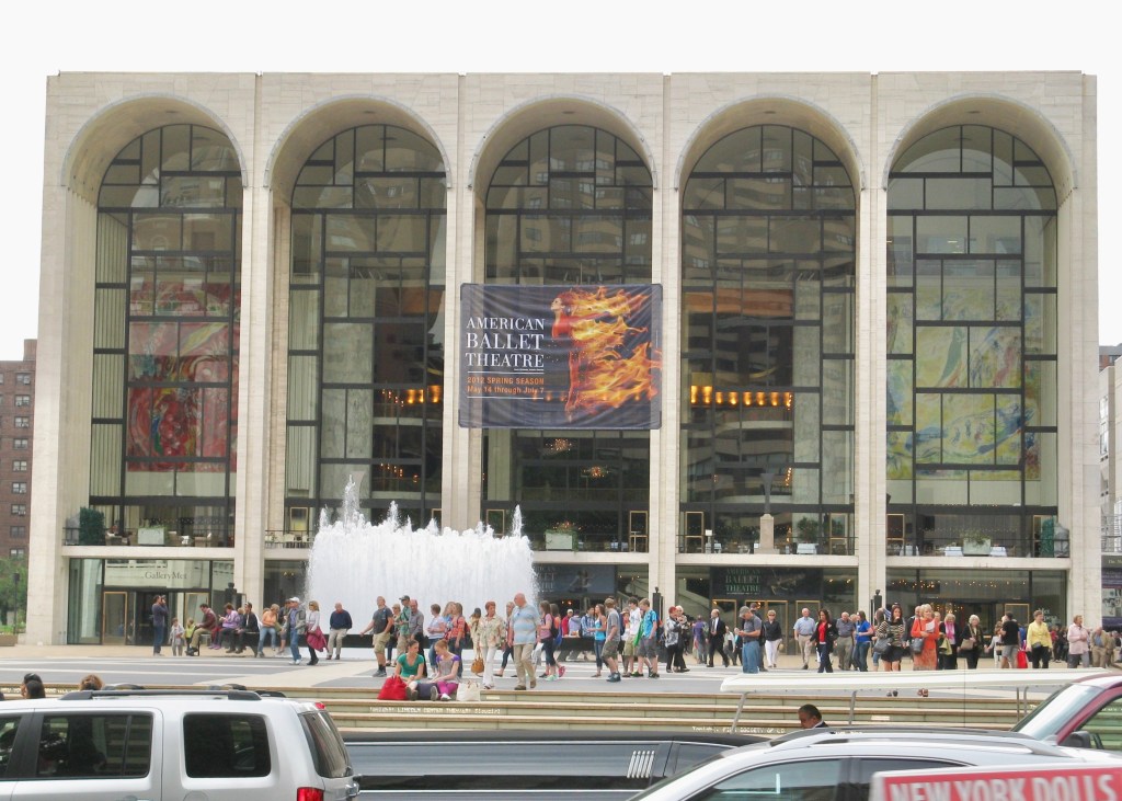 Metropolitan Opera House at Lincoln Center in New York
