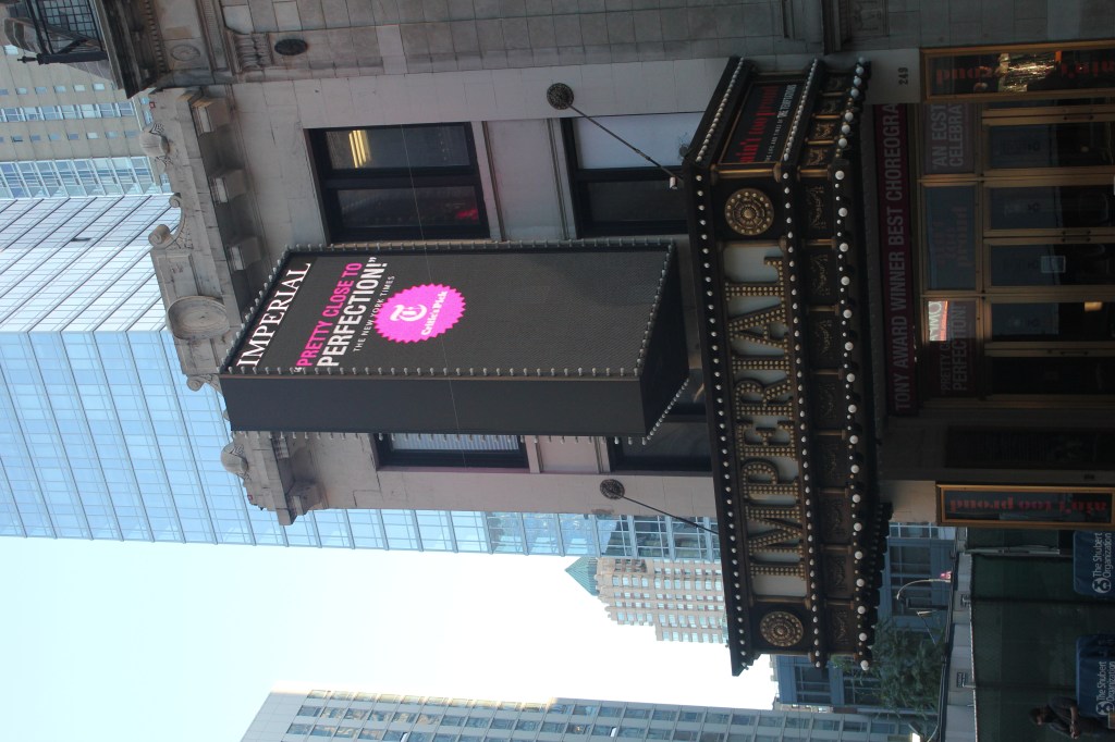 The Imperial Theatre on West 45th Street in Manhattan